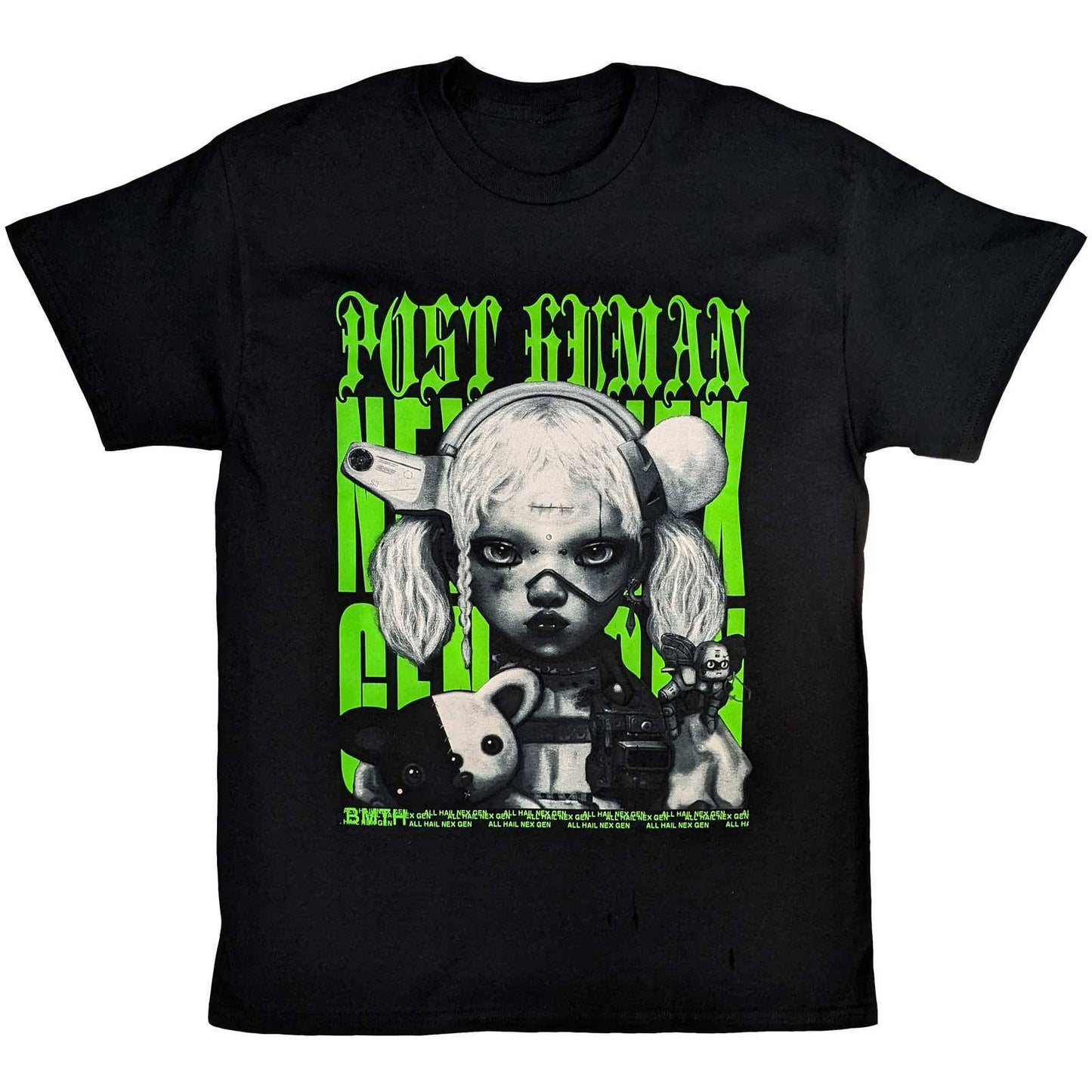 Bring Me The Horizon Unisex T-Shirt: Green Nex Gen  Green Nex Gen Short Sleeves