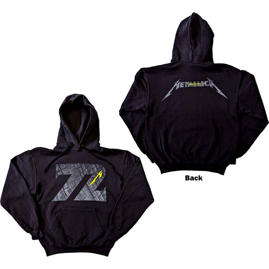 Unisex Pullover Hoodie 72 Seasons Charred Logo Back Print