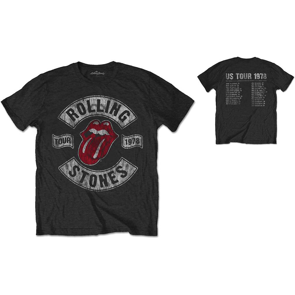 Unisex T-Shirt US Tour 1978 Back Print