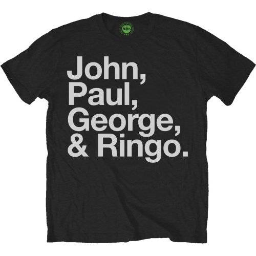 Unisex T-Shirt John, Paul, George & Ringo