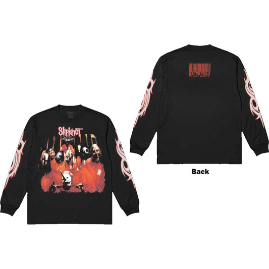 Unisex Long Sleeve T-Shirt Spit it Out Back Print, Sleeve Print