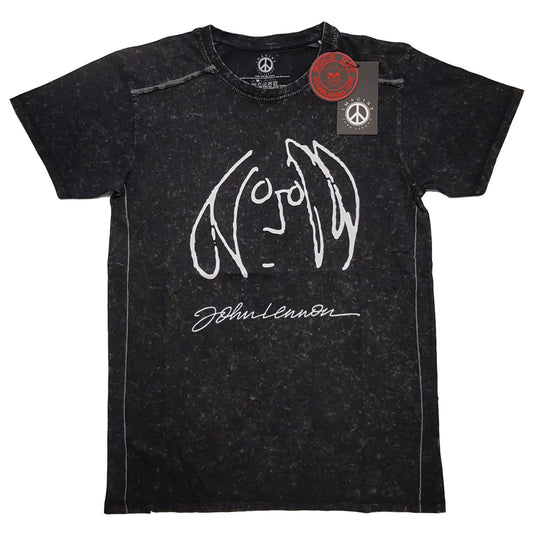 Unisex T-Shirt Self Portrait Snow Wash, Dye Wash
