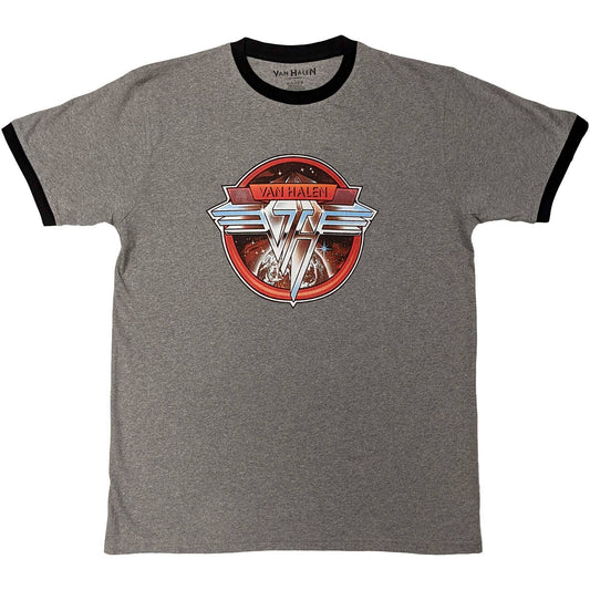 Unisex Ringer T-Shirt Circle Logo