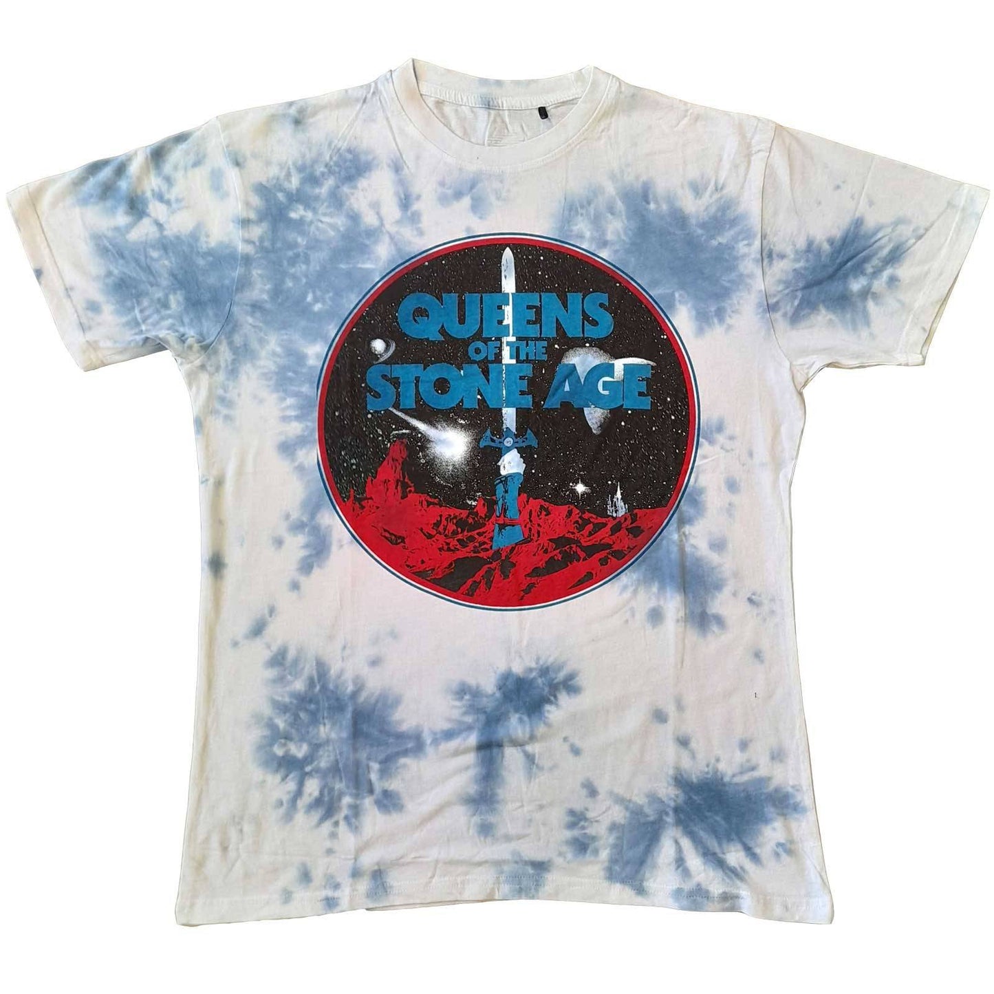 Unisex T-Shirt Branca Sword Dip Dye, Dye Wash