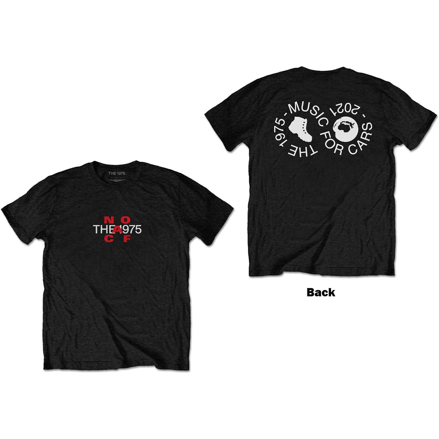 Unisex T-Shirt Music For Cars Back Print