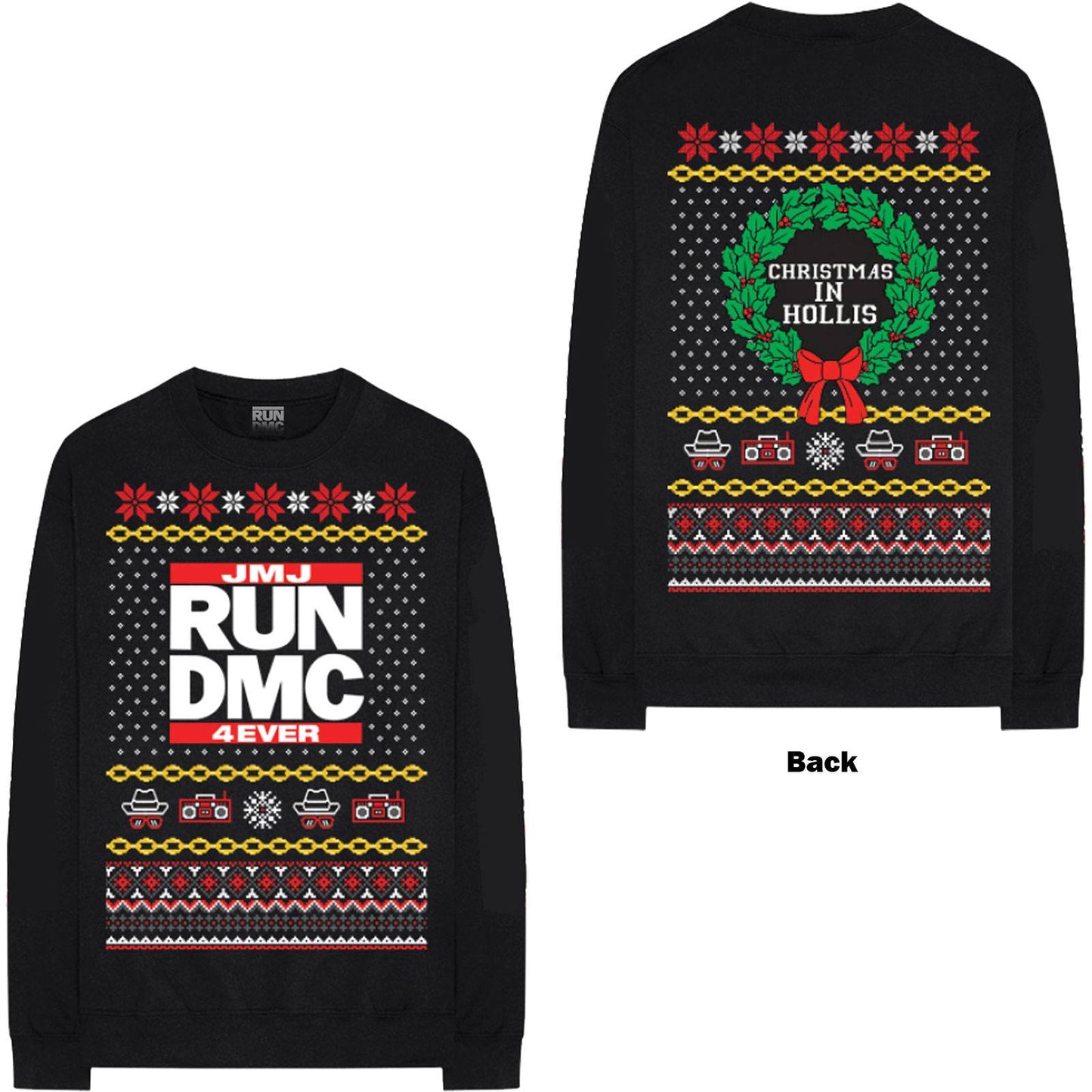 Unisex Sweatshirt Holiday Back Print