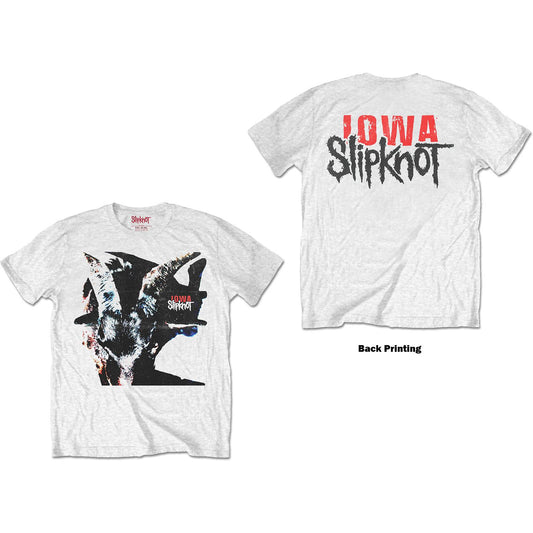 Unisex T-Shirt Iowa Goat Shadow Back Print