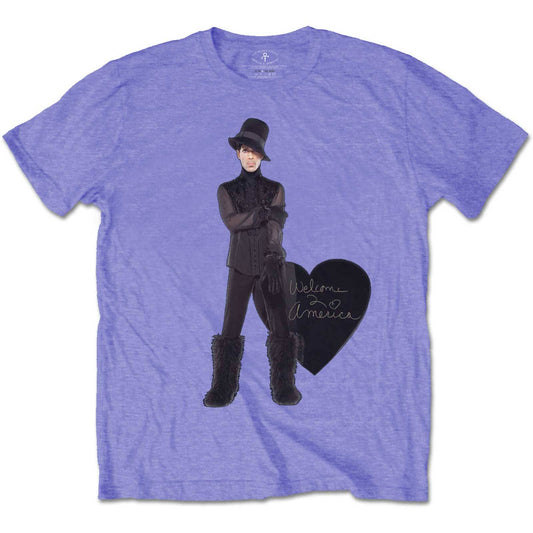 Unisex T-Shirt Heart Purple