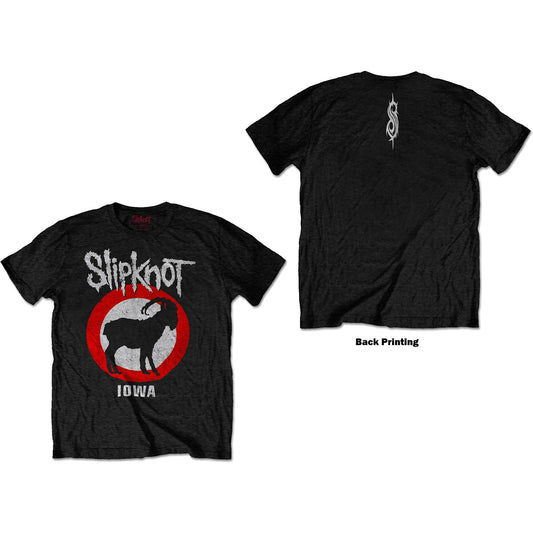 Unisex T-Shirt Iowa Goat Back Print