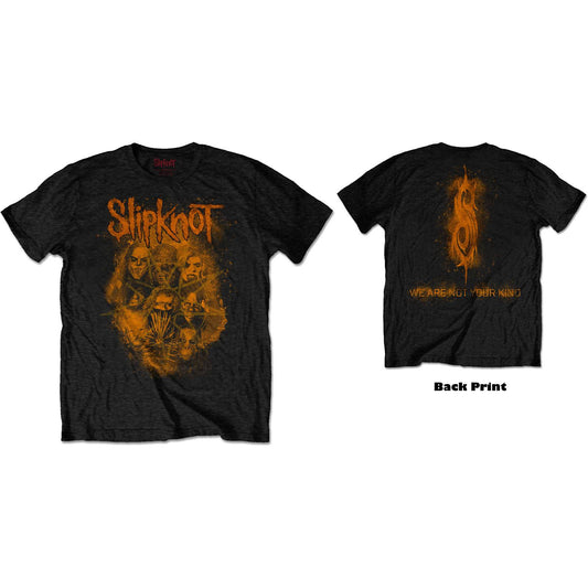 Unisex T-Shirt WANYK Orange Back Print