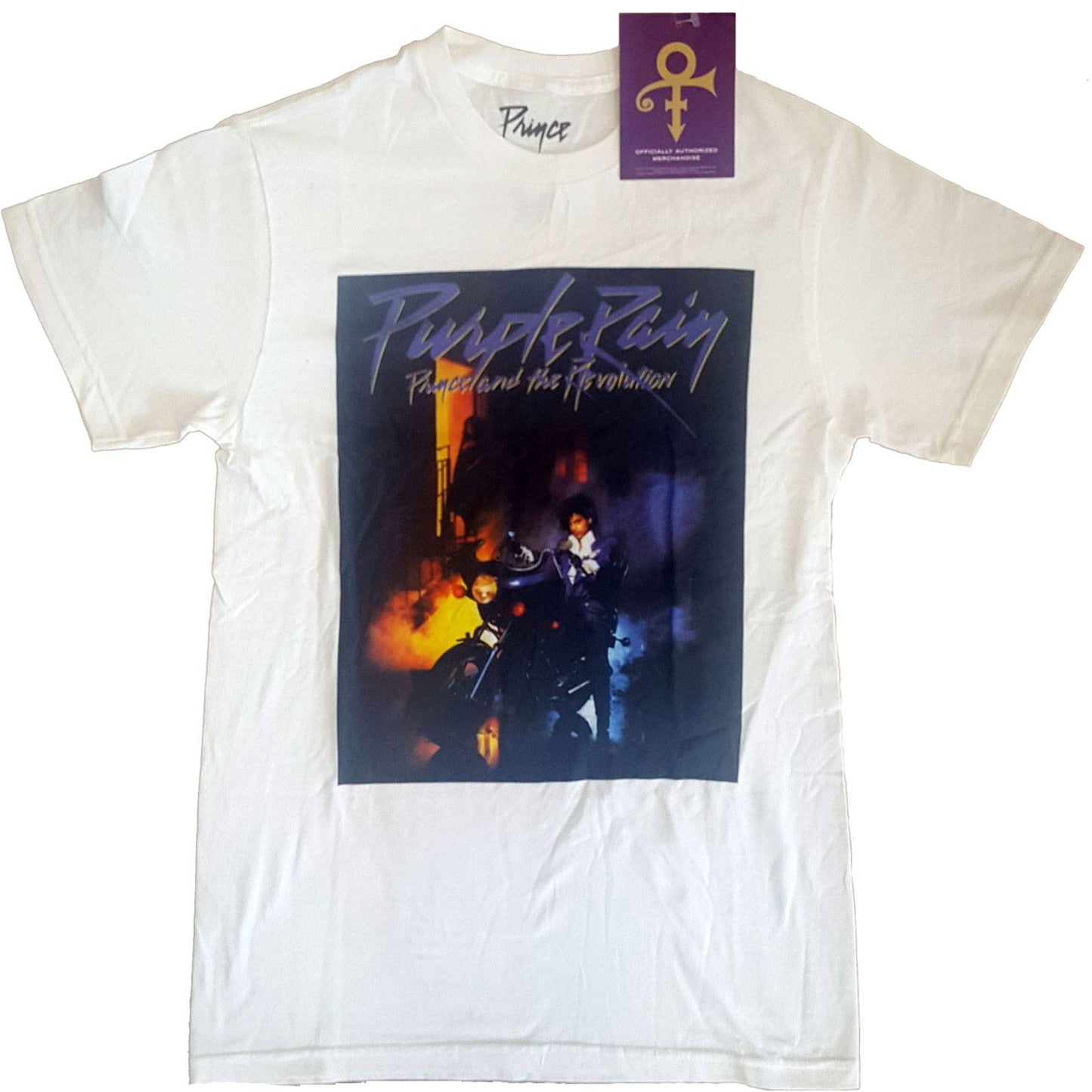 Unisex T-Shirt Purple Rain Square