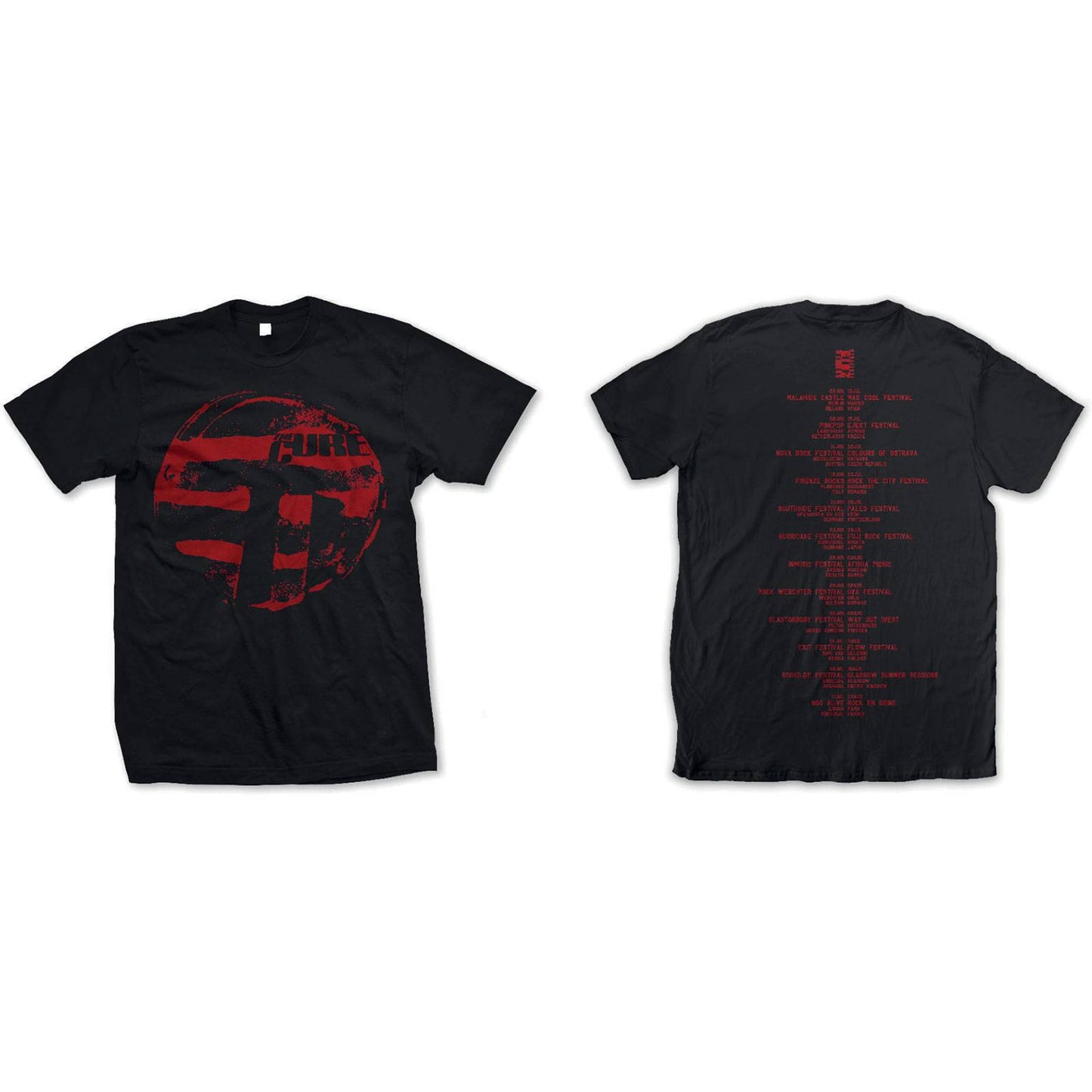 Unisex T-Shirt Eastern Red Logo Back Print