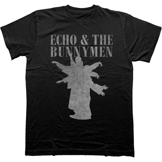 Echo & The Bunnymen Unisex T-Shirt: Silhouettes  Silhouettes Short Sleeves