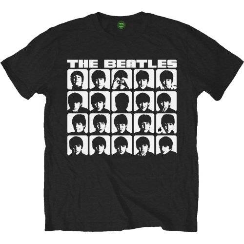 Unisex T-Shirt Hard Days Night Faces Mono