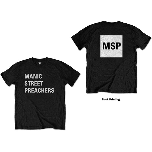 Unisex T-Shirt Block Logo Back Print