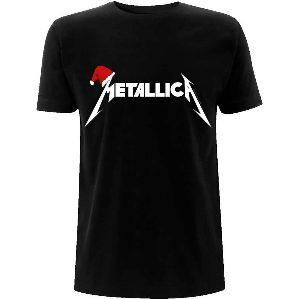 Unisex T-Shirt Santa Hat Logo