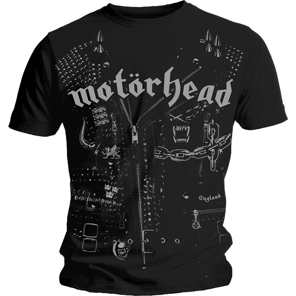 Unisex T-Shirt Leather Jacket