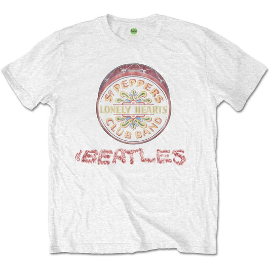 Unisex T-Shirt Flowers Logo & Drum
