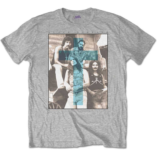 Unisex T-Shirt Blue Cross