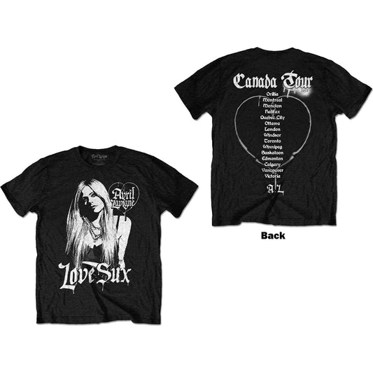 Unisex T-Shirt Love Sux Back Print
