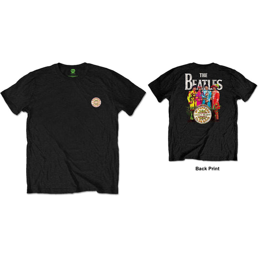 Unisex T-Shirt Sgt Pepper Back Print
