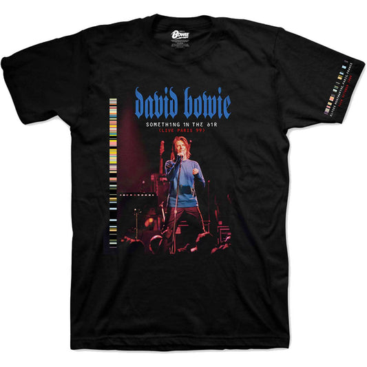 Unisex T-Shirt Live In Paris Sleeve Print