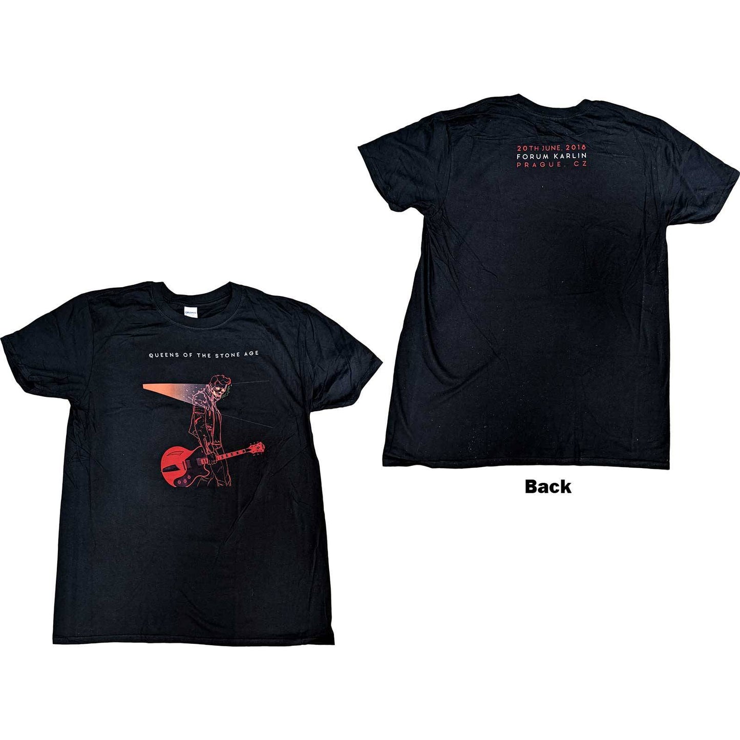Unisex T-Shirt Prague 2018 Back Print