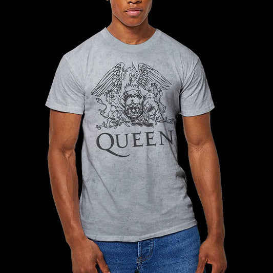 Unisex T-Shirt Crest Dip Dye, Dye Wash