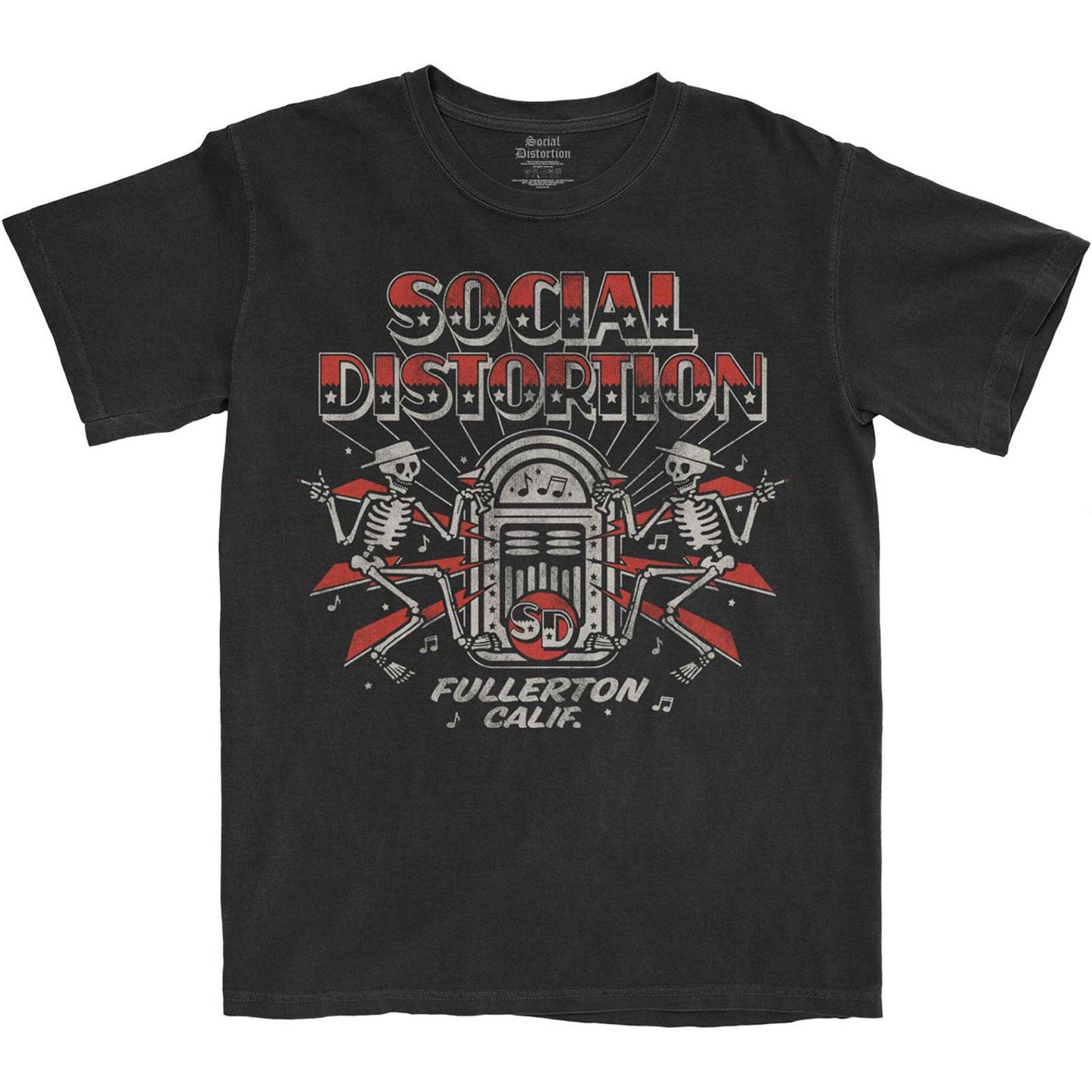 Unisex T-Shirt Jukebox Skelly