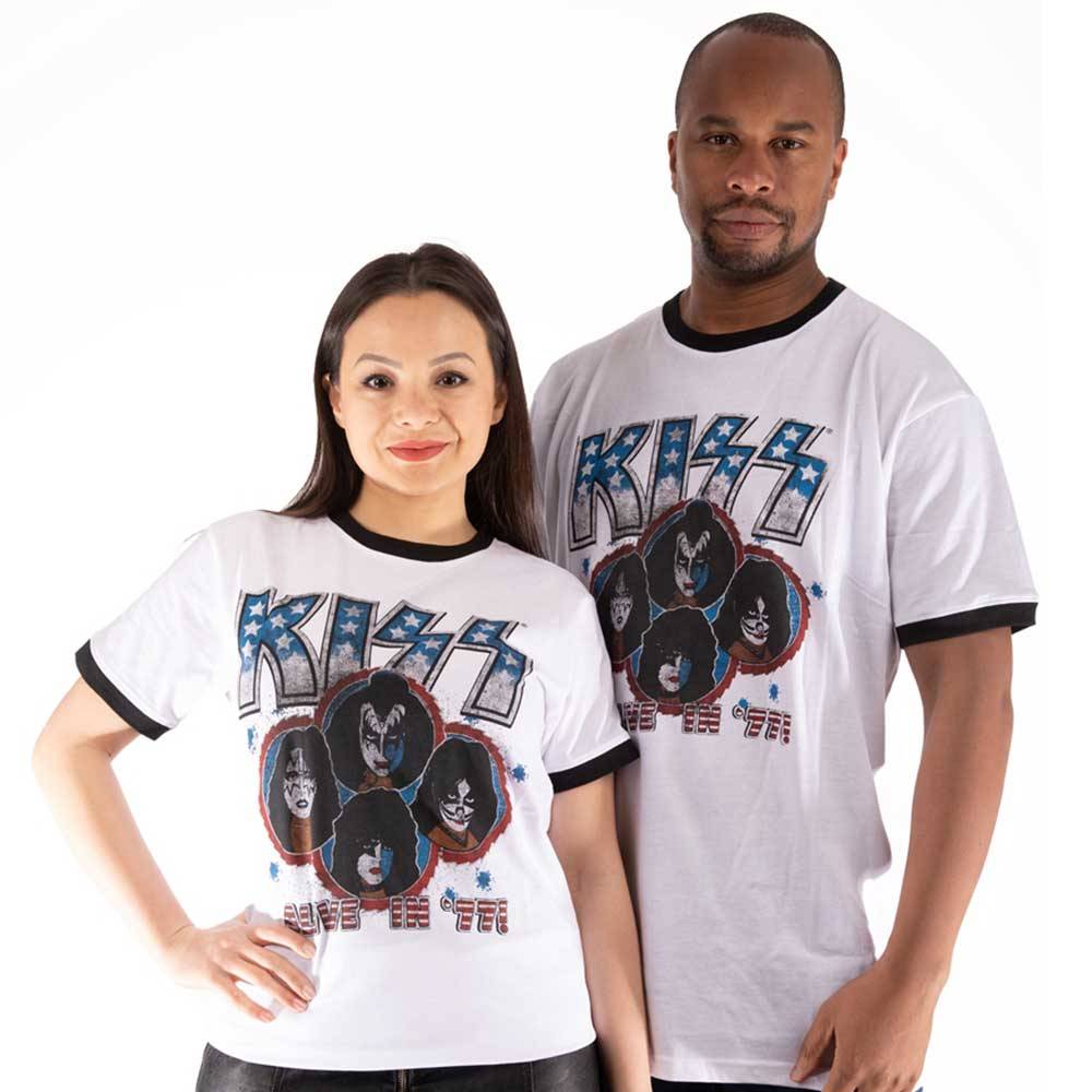 Unisex Ringer T-Shirt Alive in '77