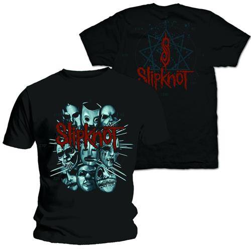 Unisex T-Shirt Masks 2 Back Print