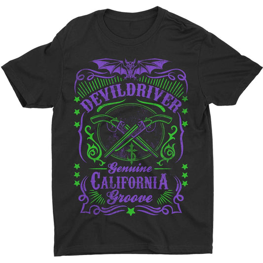 DevilDriver Unisex T-Shirt: Cross Guns  Cross Guns Short Sleeves