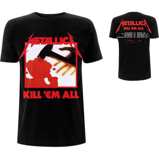 Unisex T-Shirt Kill 'Em All Tracks Back Print