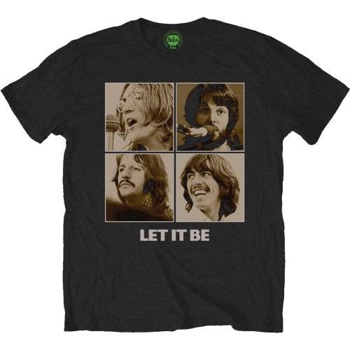 Unisex T-Shirt Let It Be Sepia
