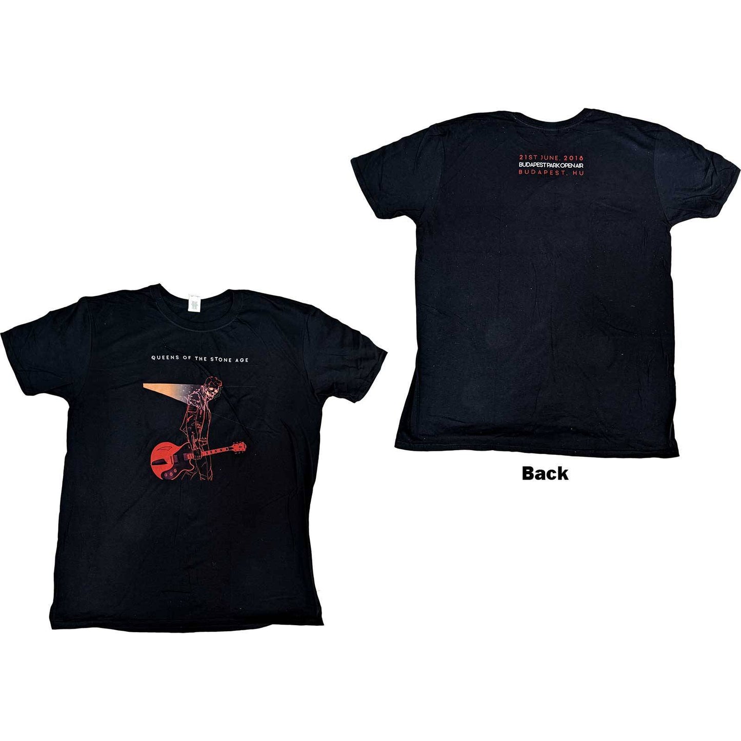 Unisex T-Shirt Budapest 2018 Back Print