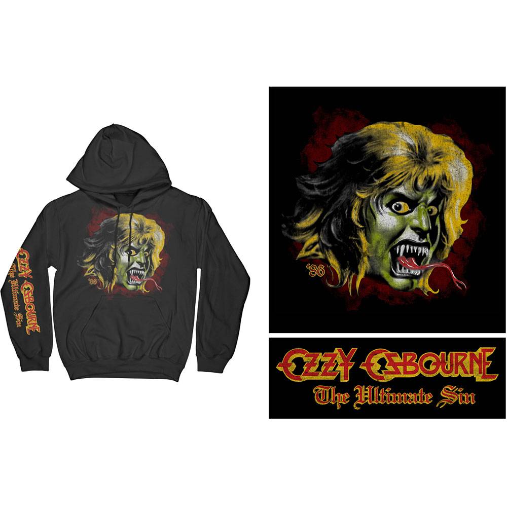 Unisex Pullover Hoodie Ozzy Demon