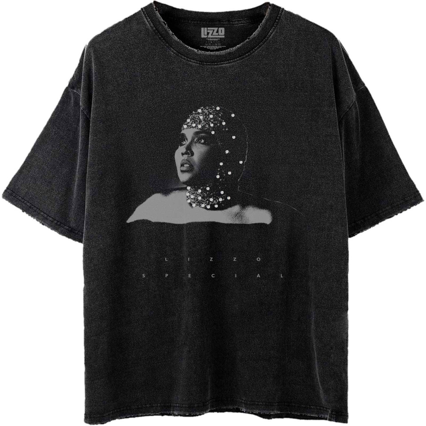 Unisex T-Shirt Special B&W Photo Dye Wash
