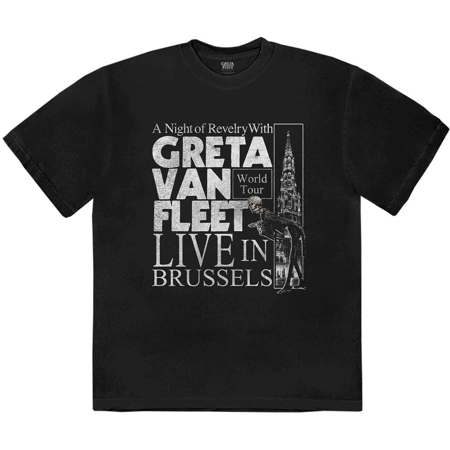 Greta Van Fleet Unisex T-Shirt: Night of Revelry  Night of Revelry Short Sleeves