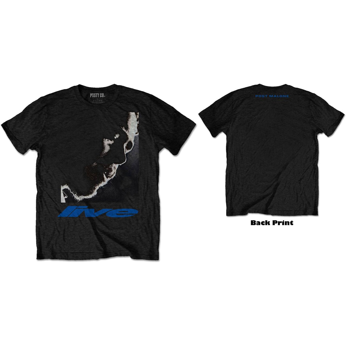 Unisex T-Shirt HT Live Close-Up Back Print