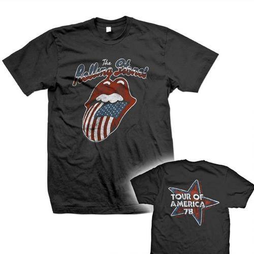 Unisex T-Shirt Tour of America 78 Back Print