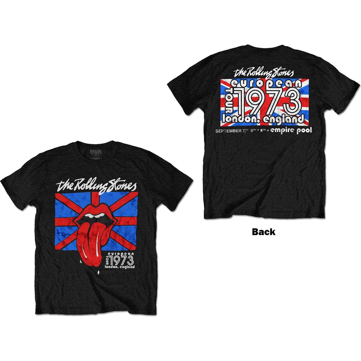 Unisex T-Shirt London European '73 Back Print