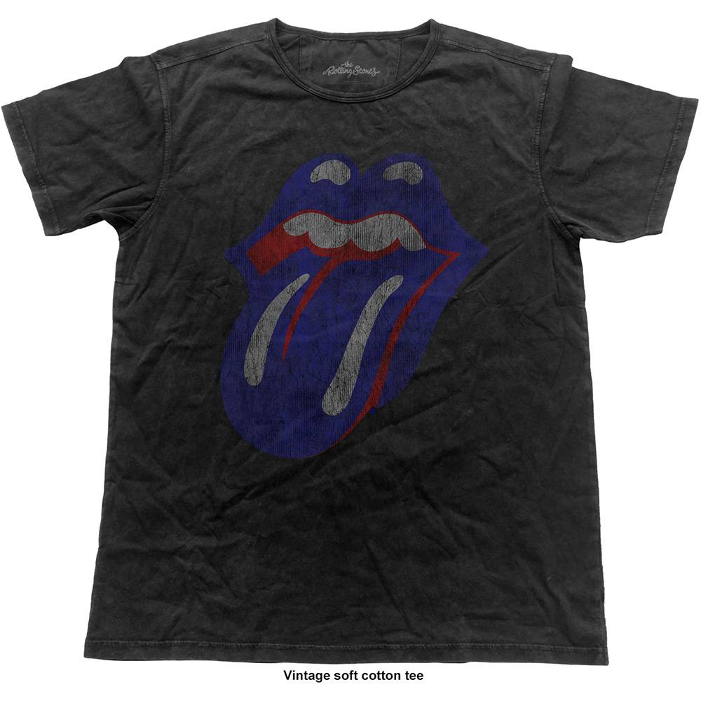 Unisex Vintage T-Shirt Blue & Lonesome Tongue