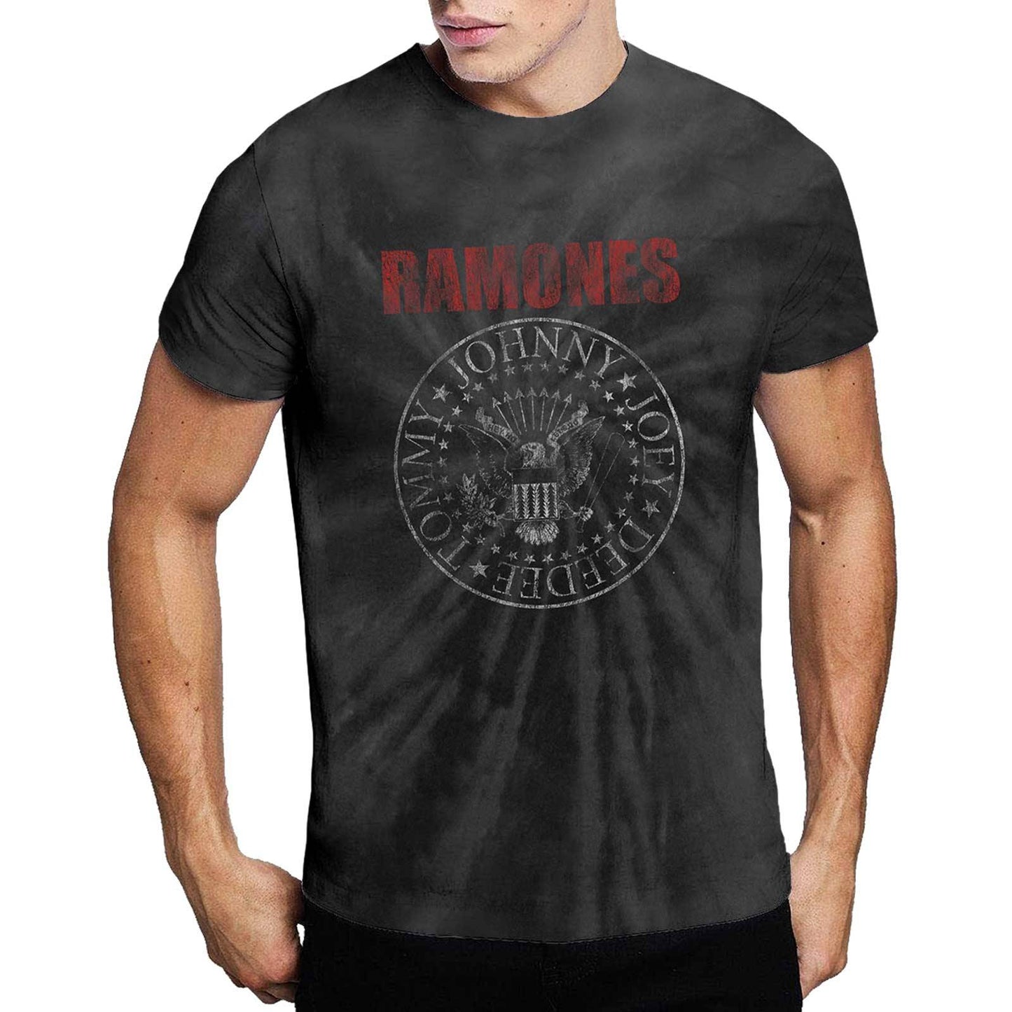 Unisex T-Shirt Presidential Seal Dip Dye, Dye Wash