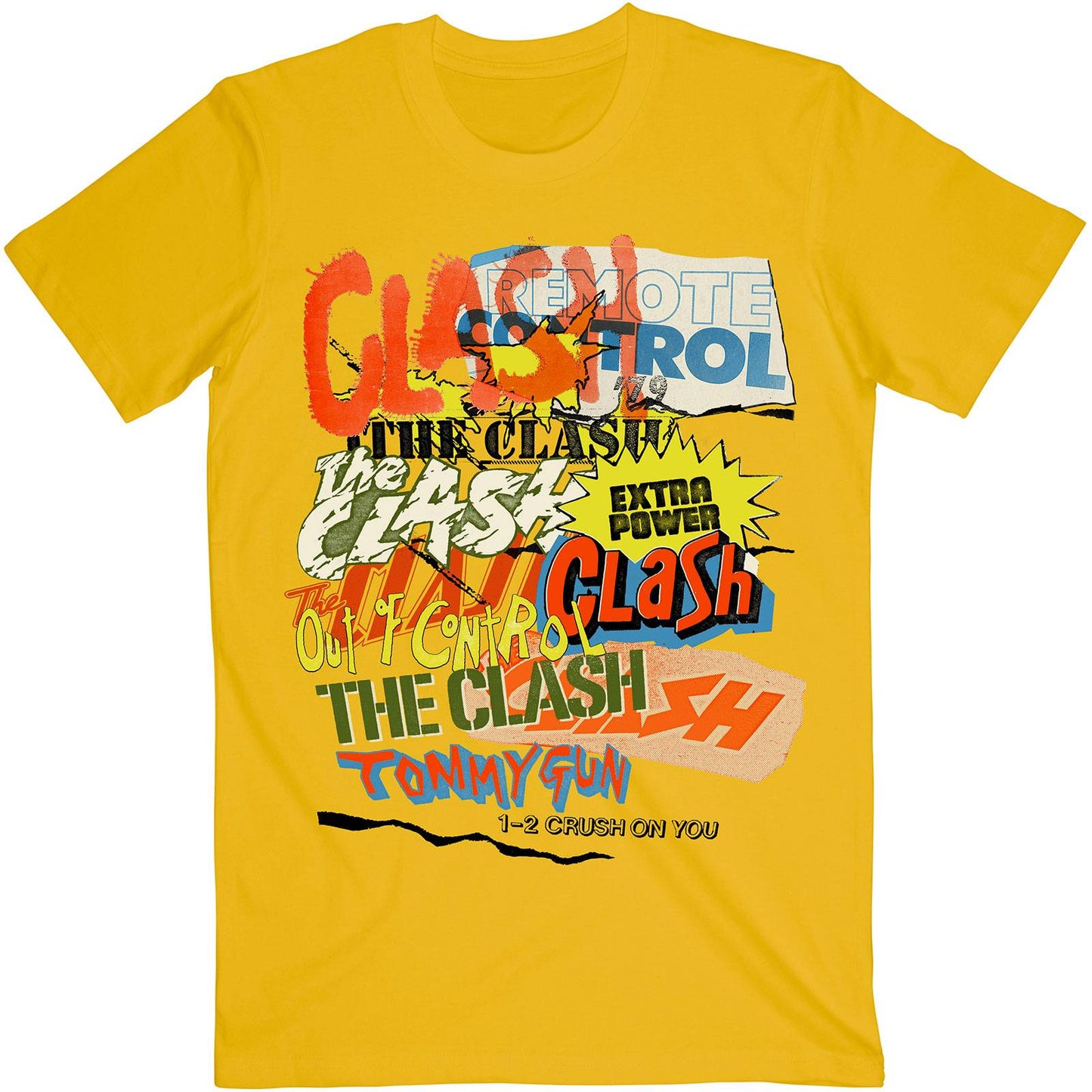 Unisex T-Shirt Singles Collage Text