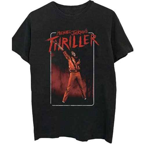 Unisex T-Shirt Thriller White Red Suit