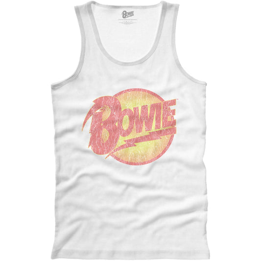 Unisex Vest T-Shirt Vintage Diamond Dogs Logo