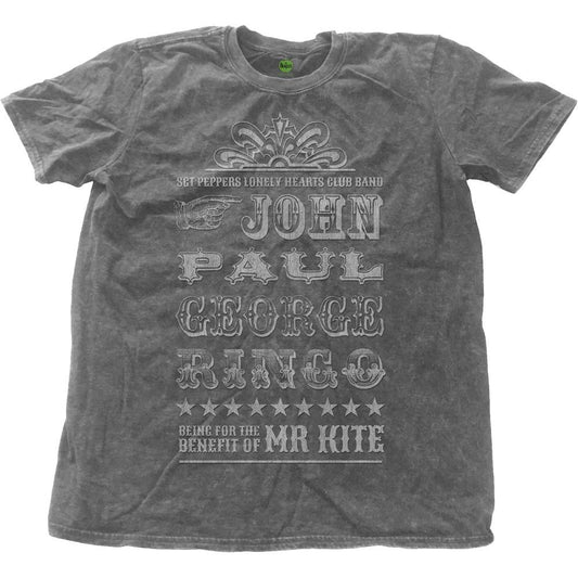 Unisex T-Shirt Mr Kite Snow Wash, Dye Wash