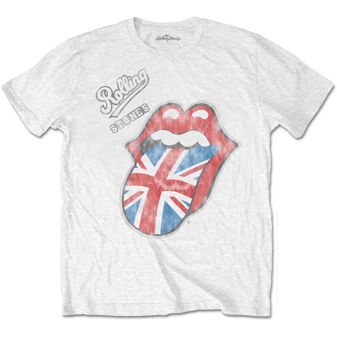 Unisex T-Shirt Vintage British Tongue Extreme Soft Hand Inks