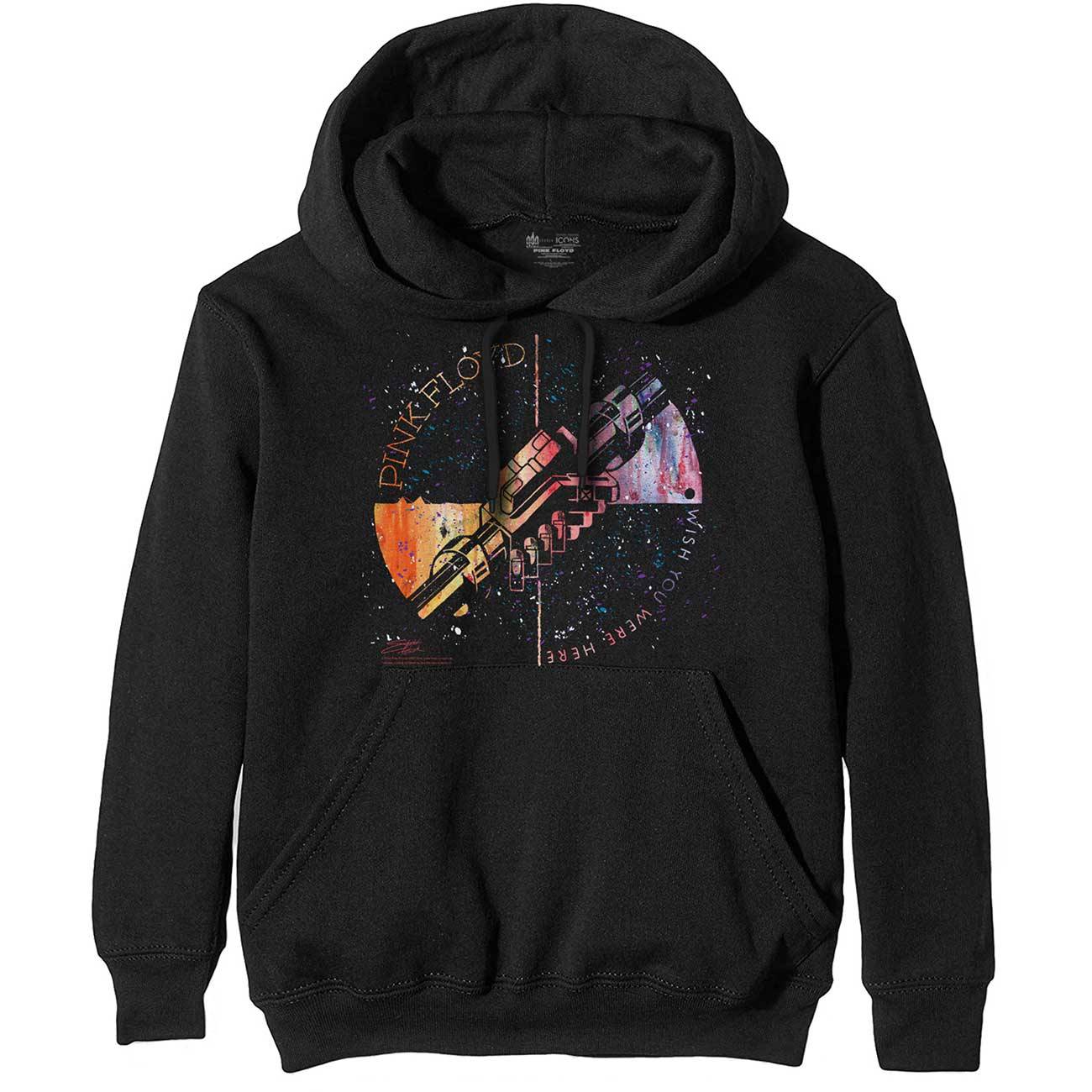 Unisex Pullover Hoodie Machine Greeting Orange