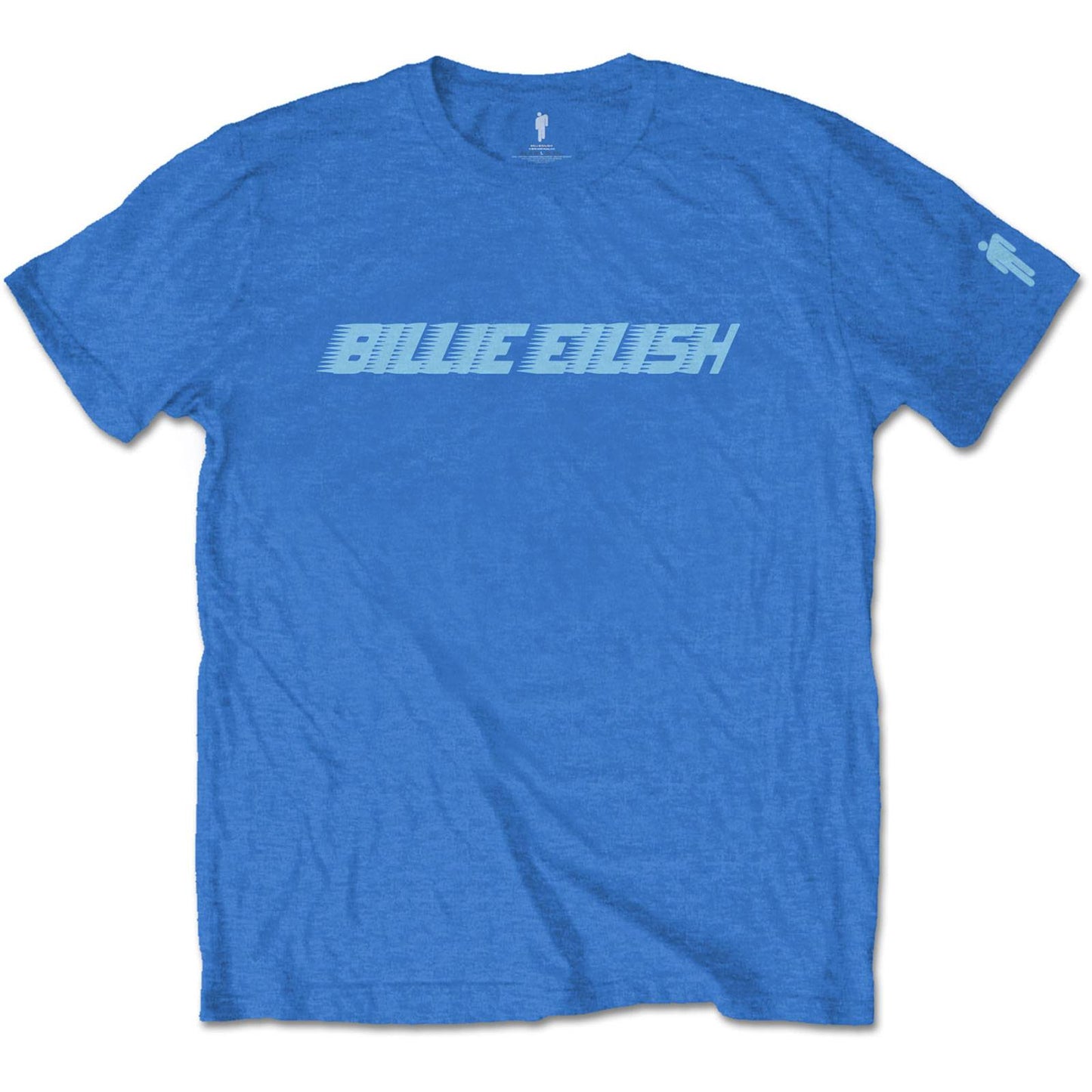 Unisex T-Shirt Blue Racer Logo Sleeve Print